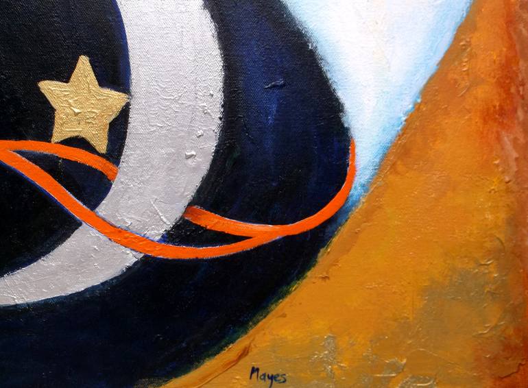 Original Abstract Painting by Lynn Mayes