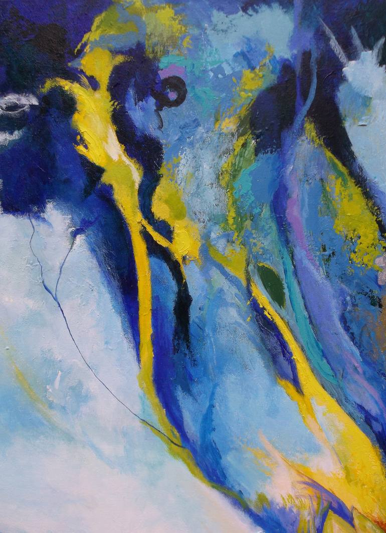 Original Abstract Painting by Lynn Mayes