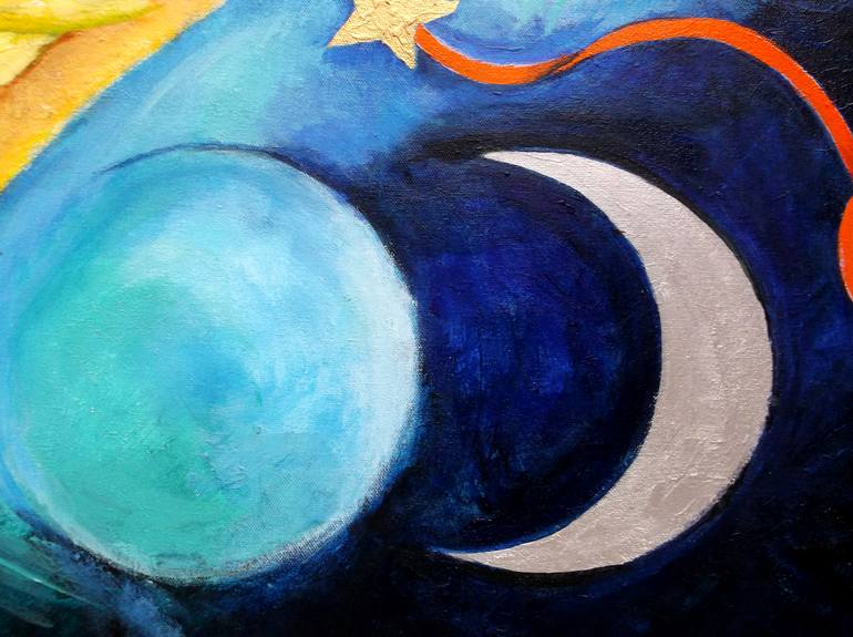 Original Abstract Painting by Lynn Mayes