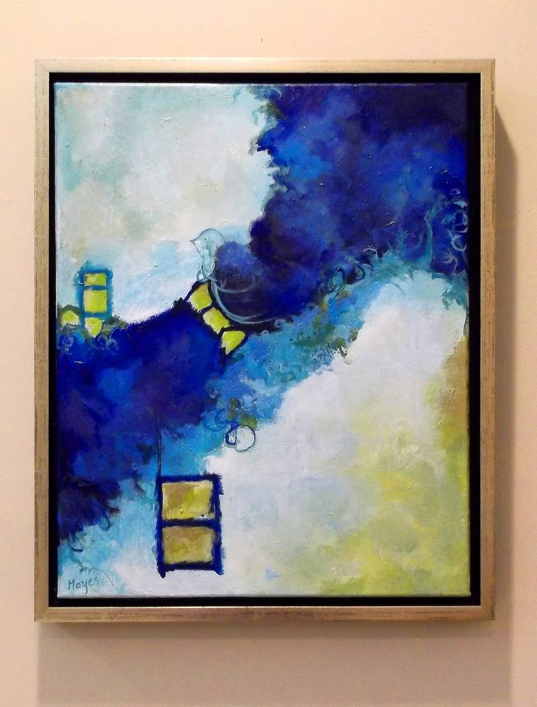 Original Abstract Painting by Lynn Mayes