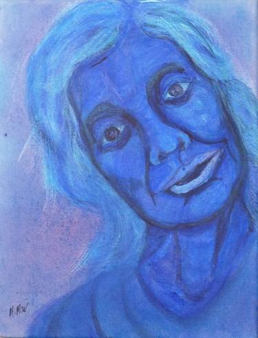 Original Expressionism Women Paintings by Margaret A. Mair