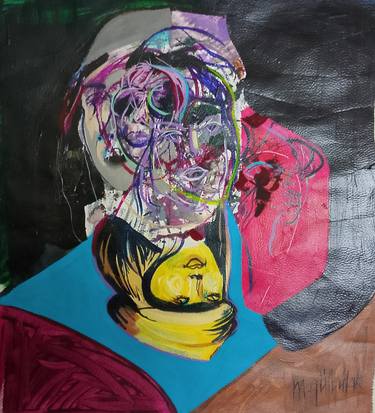 Original Contemporary Women Painting by Mehmet Gülbulak