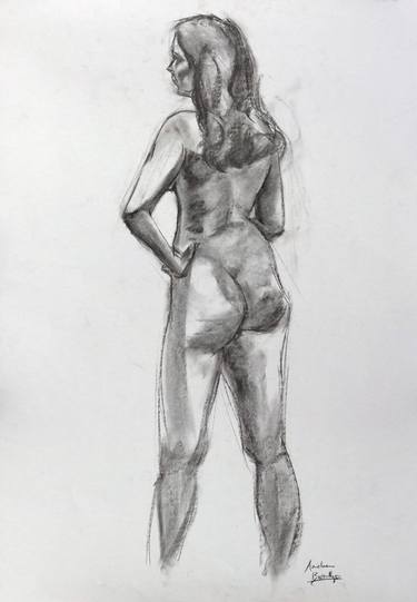 Print of Figurative Nude Drawings by Andrew Berridge