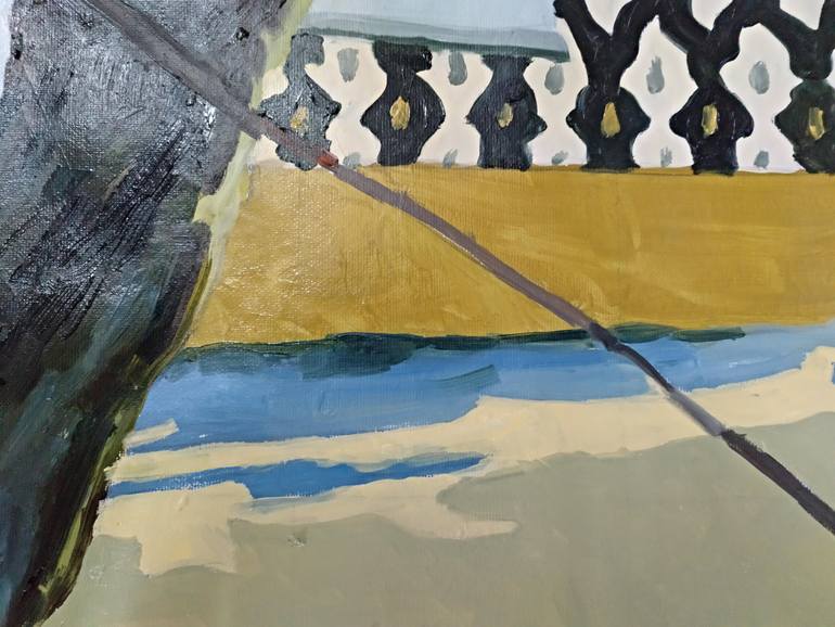Original Abstract Landscape Painting by Martinho Costa