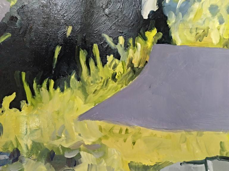 Original Abstract Landscape Painting by Martinho Costa