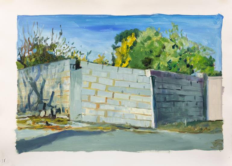 Uneven Wall Painting by Martinho Costa Saatchi Art