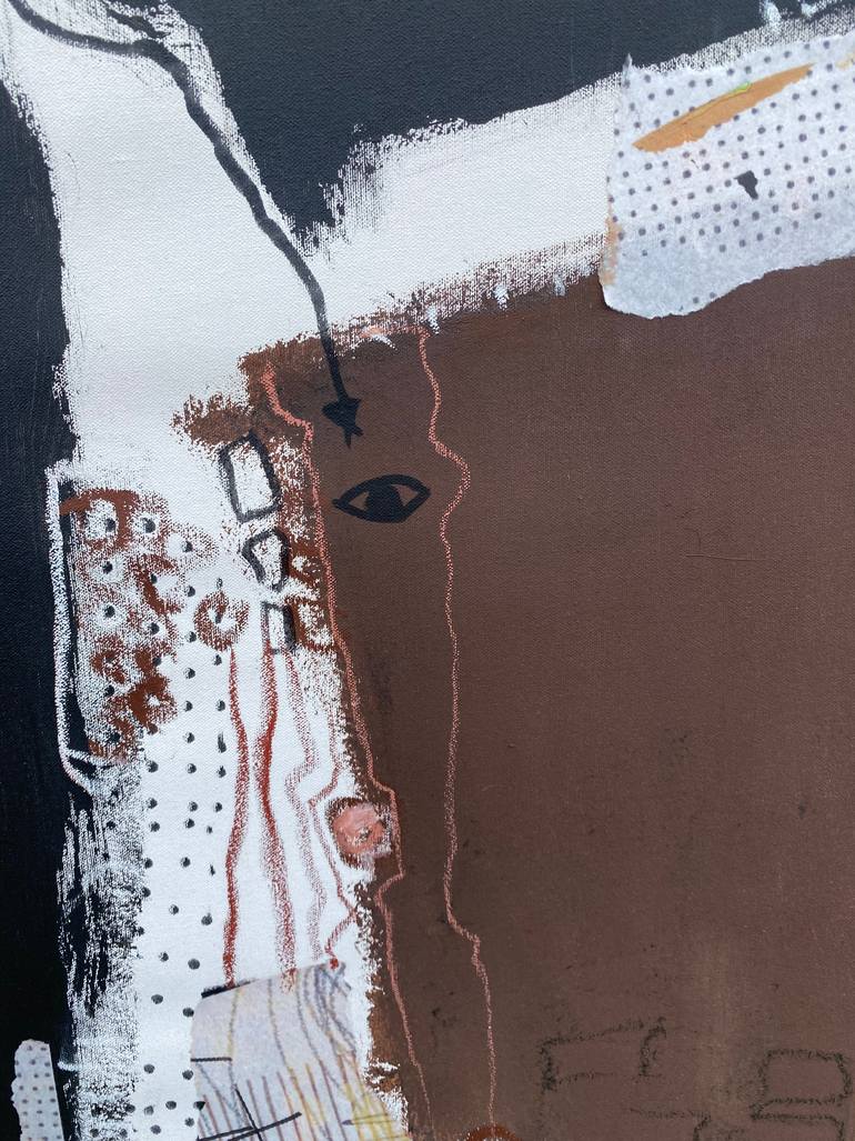 Original Abstract Expressionism Abstract Painting by Olga Armand Ugon