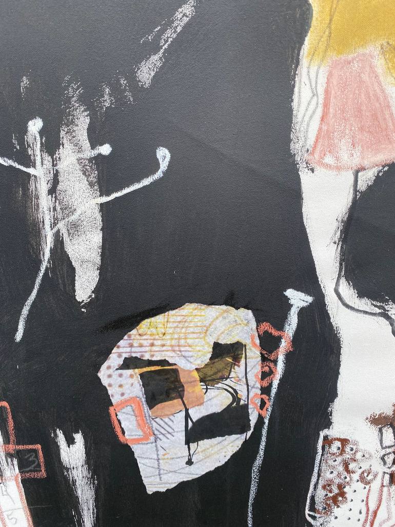 Original Abstract Expressionism Abstract Painting by Olga Armand Ugon