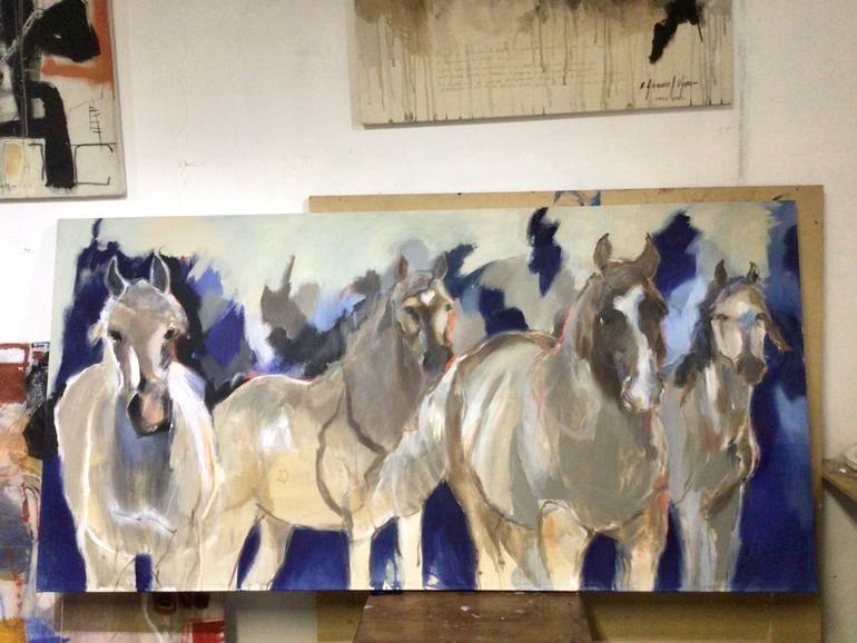 Original Contemporary Animal Painting by Olga Armand Ugon