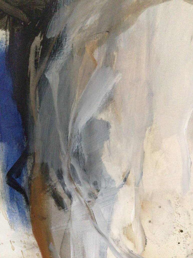 Original Abstract Expressionism Animal Painting by Olga Armand Ugon
