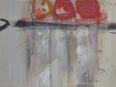 Original Abstract Paintings by Olga Armand Ugon