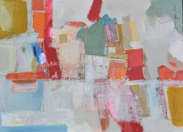 Print of Abstract Expressionism Abstract Collage by Olga Armand Ugon