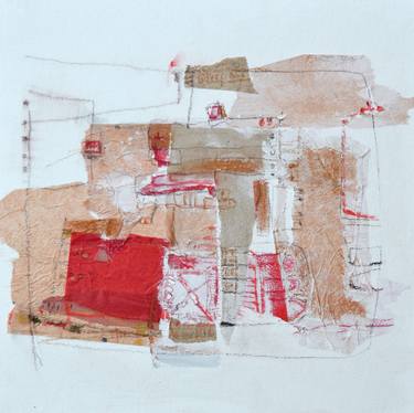 Print of Abstract Architecture Collage by Olga Armand Ugon