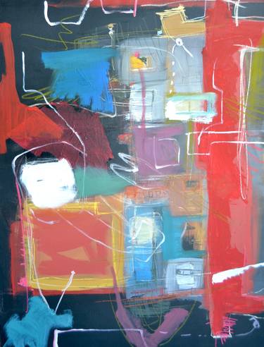 Print of Abstract Paintings by Olga Armand Ugon