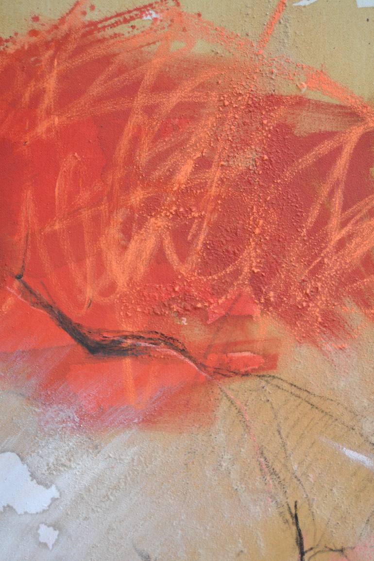 Original Abstract Nude Painting by Olga Armand Ugon