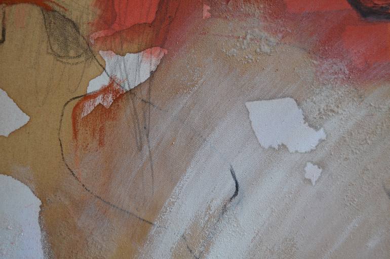 Original Abstract Nude Painting by Olga Armand Ugon