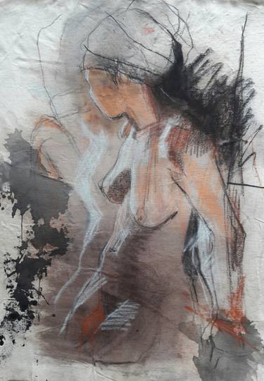 Print of Figurative Nude Paintings by Olga Armand Ugon