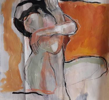 Print of Figurative Nude Paintings by Olga Armand Ugon