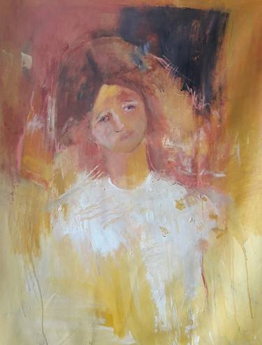 Original Abstract Women Paintings by Olga Armand Ugon