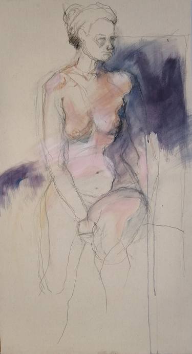 Print of Figurative Nude Paintings by Olga Armand Ugon