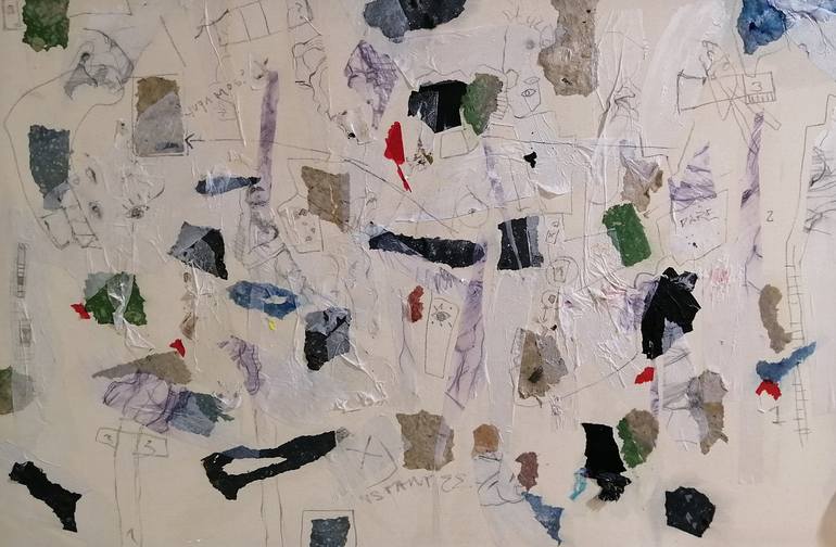 Print of Abstract Expressionism Abstract Paintings by Olga Armand Ugon