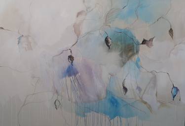 Original Abstract Expressionism Botanic Paintings by Olga Armand Ugon