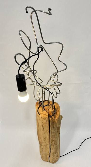 Original Abstract Expressionism Abstract Sculpture by Brett Polonsky