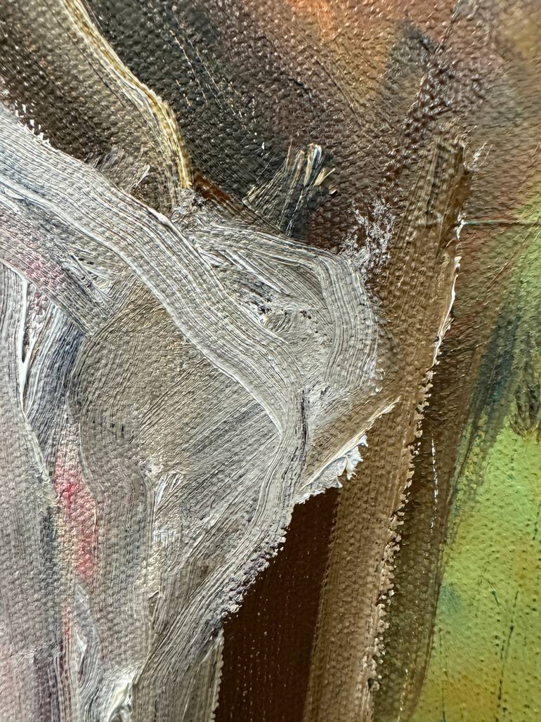 Original Abstract Expressionism Abstract Painting by Brett Polonsky