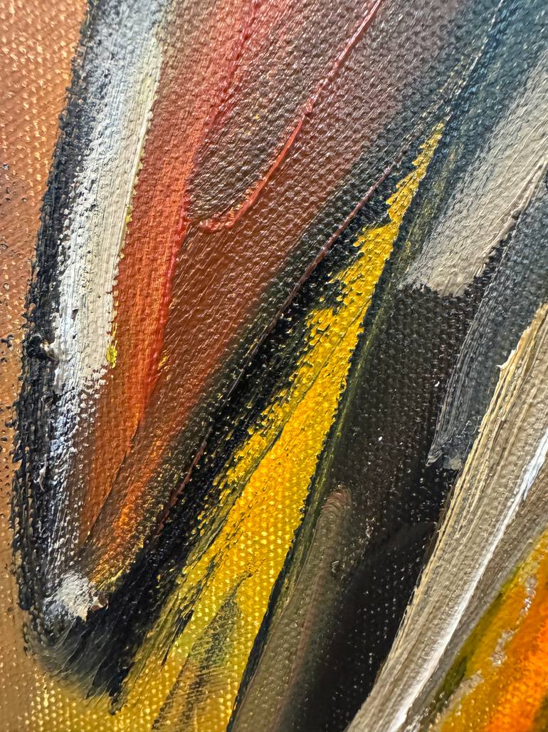 Original Abstract Expressionism Abstract Painting by Brett Polonsky