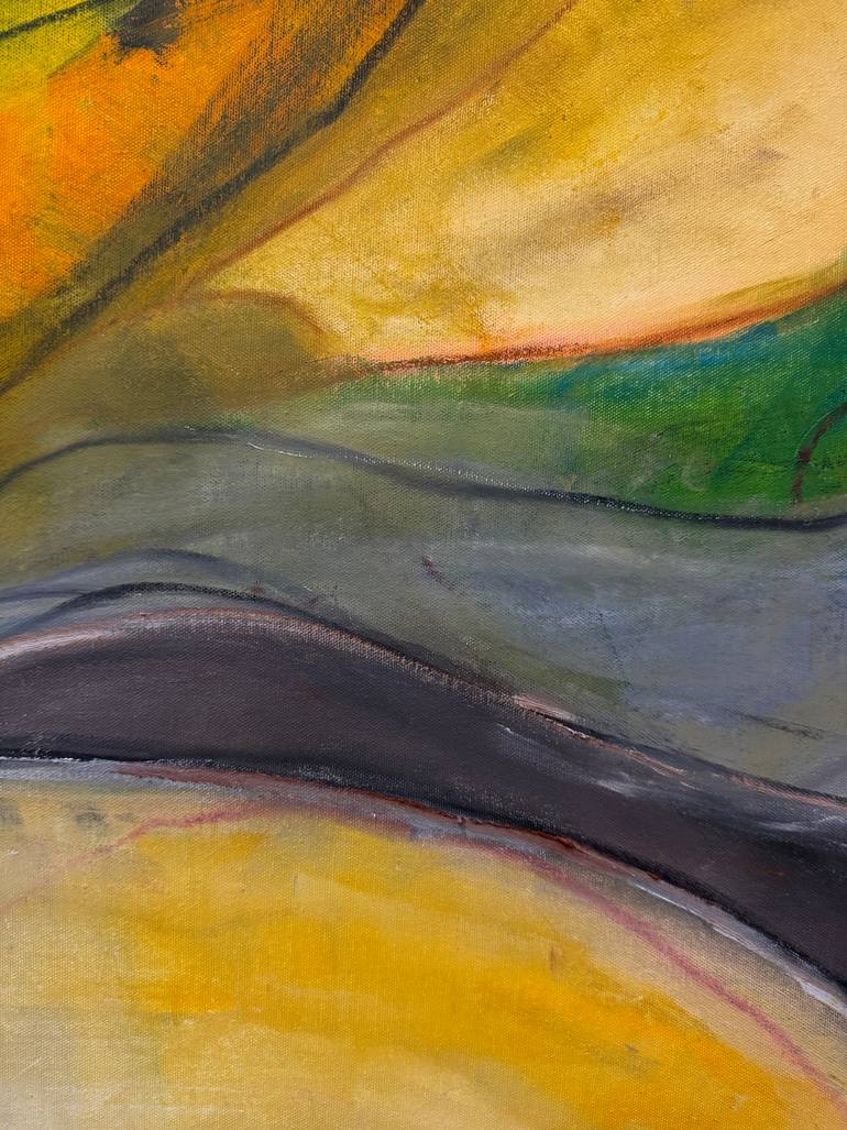 Original Abstract Expressionism Abstract Painting by Brett Polonsky