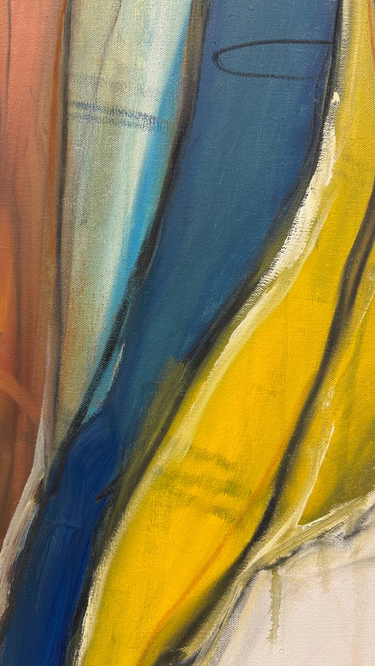 Original Abstract Expressionism Abstract Painting by Brett Polonsky