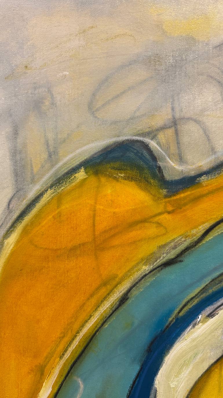 Original Abstract Expressionism Abstract Painting by Brett Polonsky