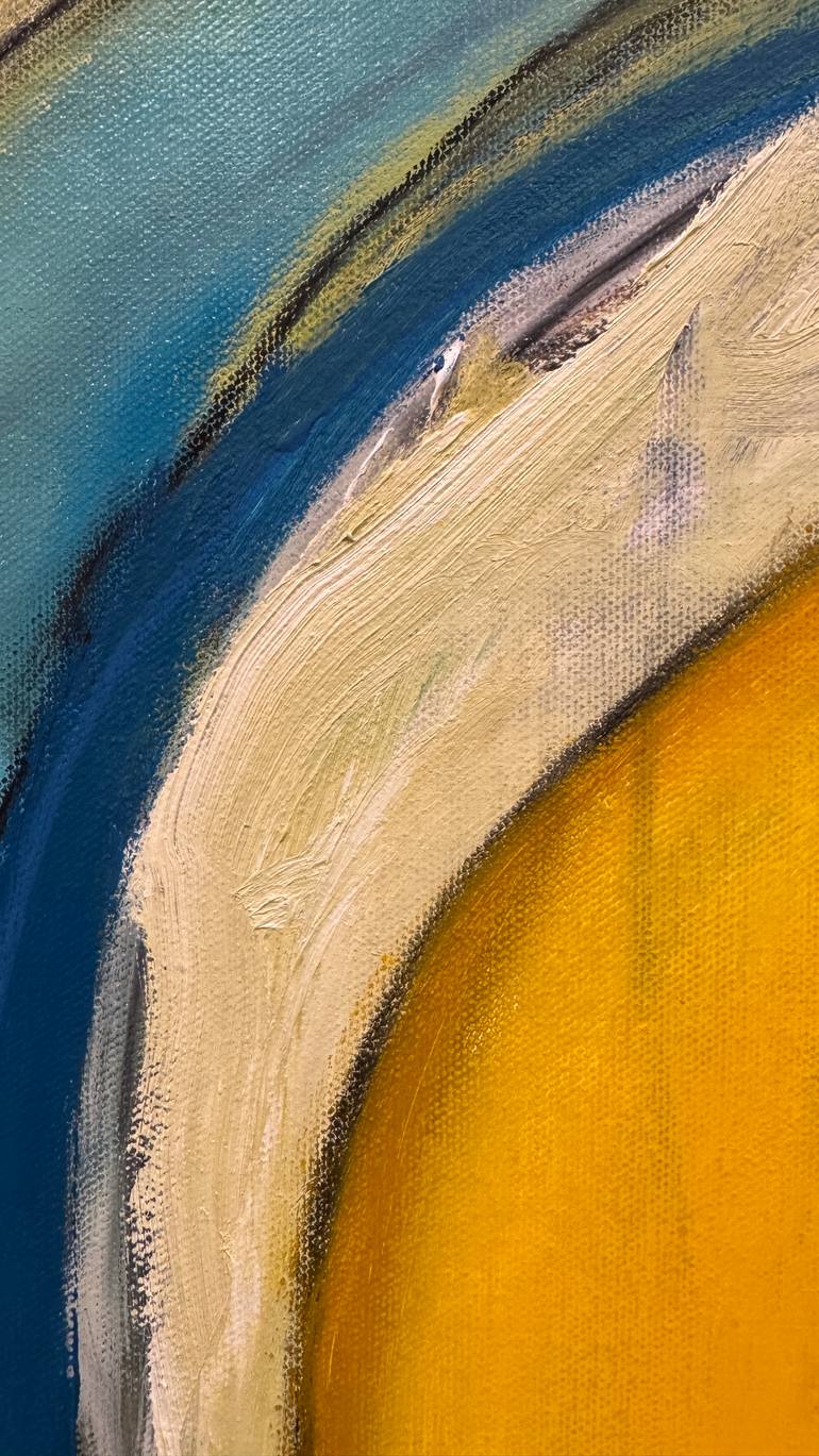 Original Abstract Expressionism Abstract Painting by Brett Polonsky