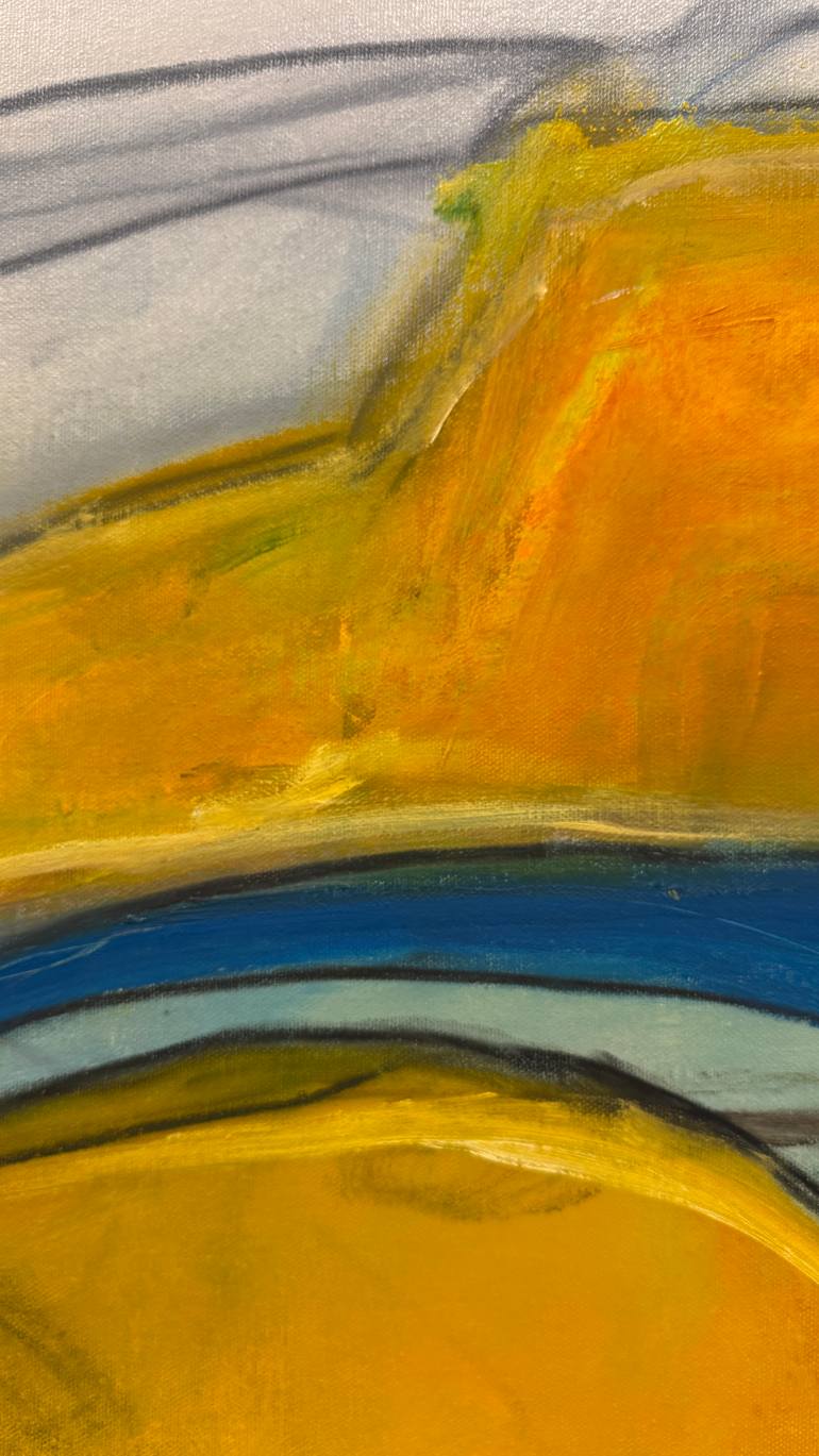 Original Abstract Expressionism Abstract Painting by Brett Polonsky