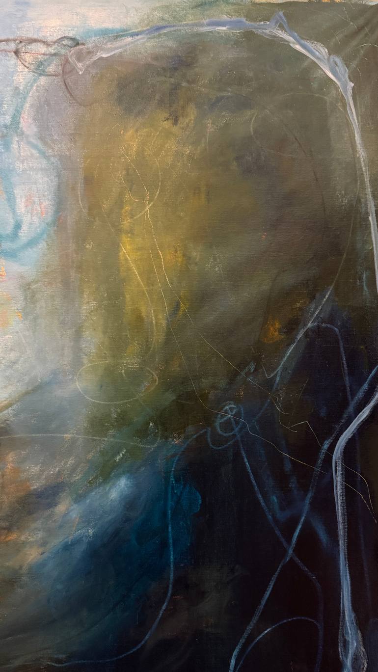 Original Abstract Expressionism Abstract Painting by Brett Polonsky