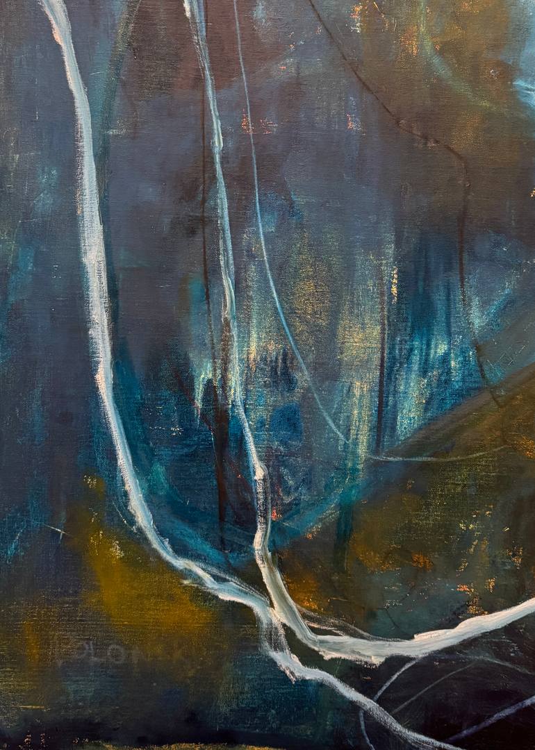 Original Abstract Expressionism Abstract Painting by Brett Polonsky