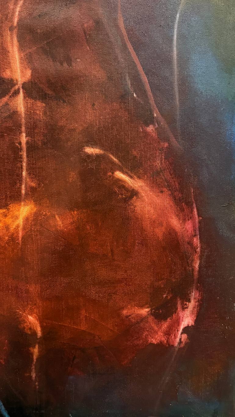Original Abstract Expressionism Abstract Painting by Brett Polonsky