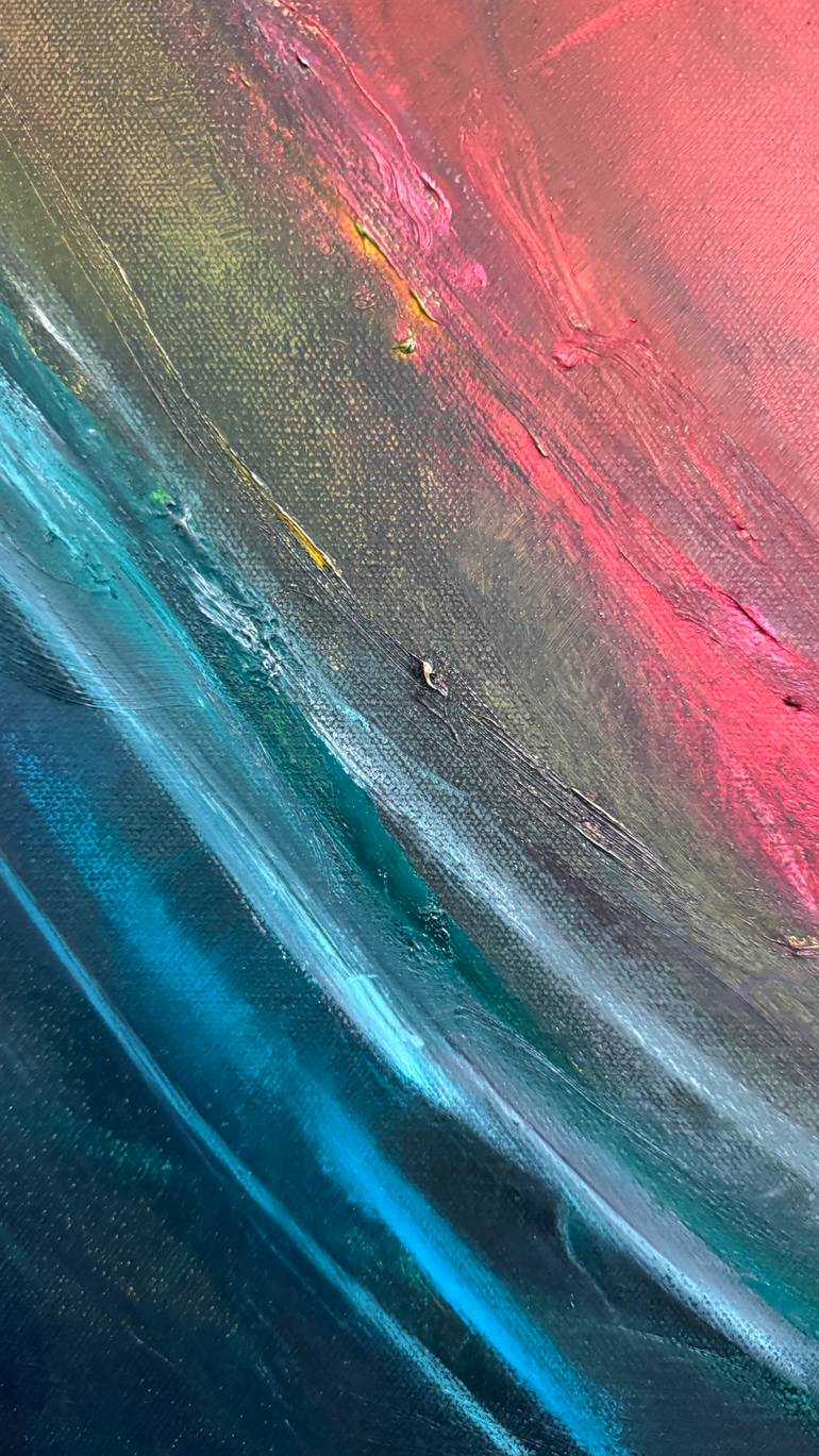 Original Abstract Expressionism Abstract Painting by Brett Polonsky