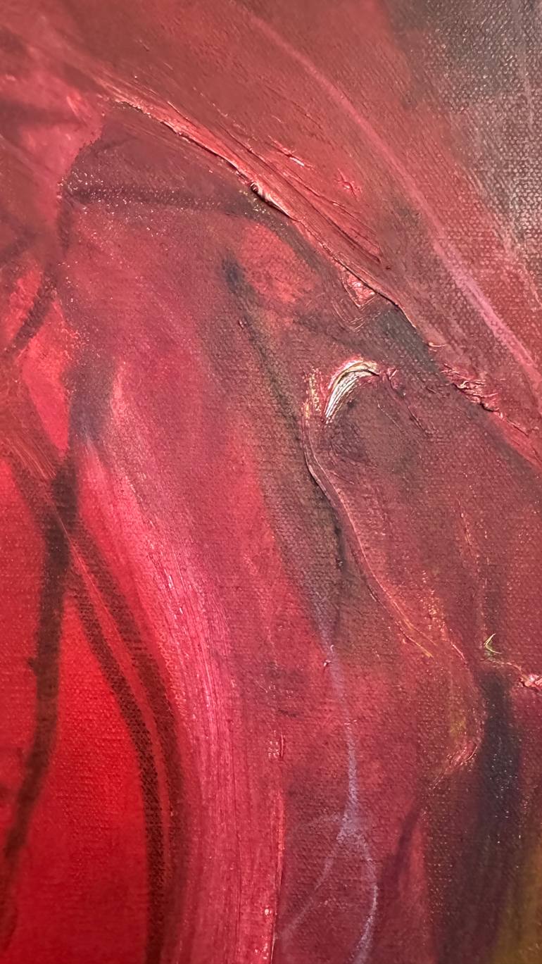 Original Abstract Expressionism Abstract Painting by Brett Polonsky