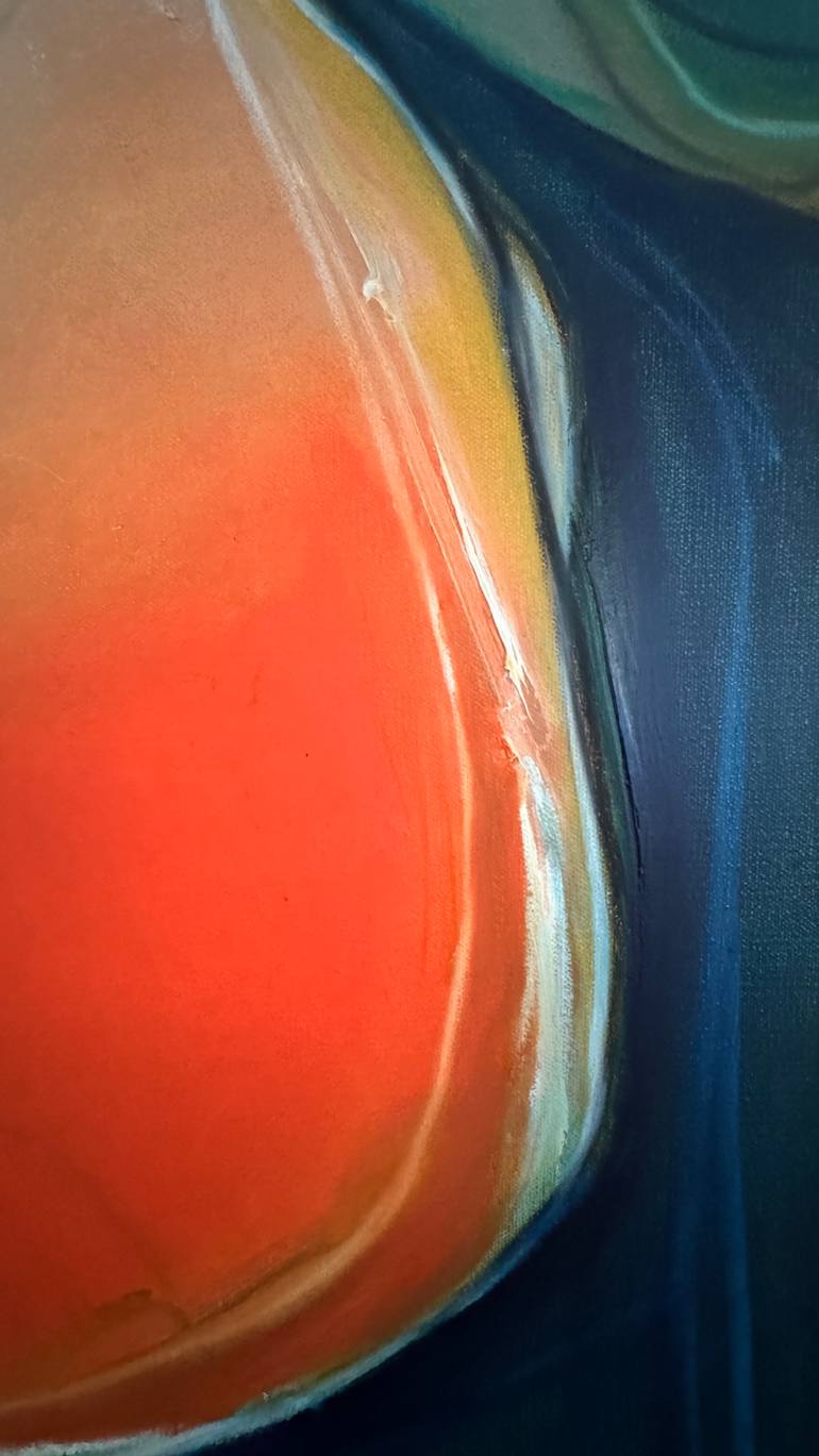 Original Abstract Expressionism Abstract Painting by Brett Polonsky