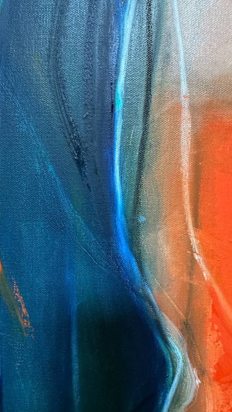 Original Abstract Expressionism Abstract Painting by Brett Polonsky