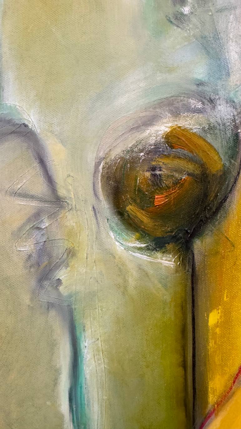 Original Abstract Expressionism Abstract Painting by Brett Polonsky