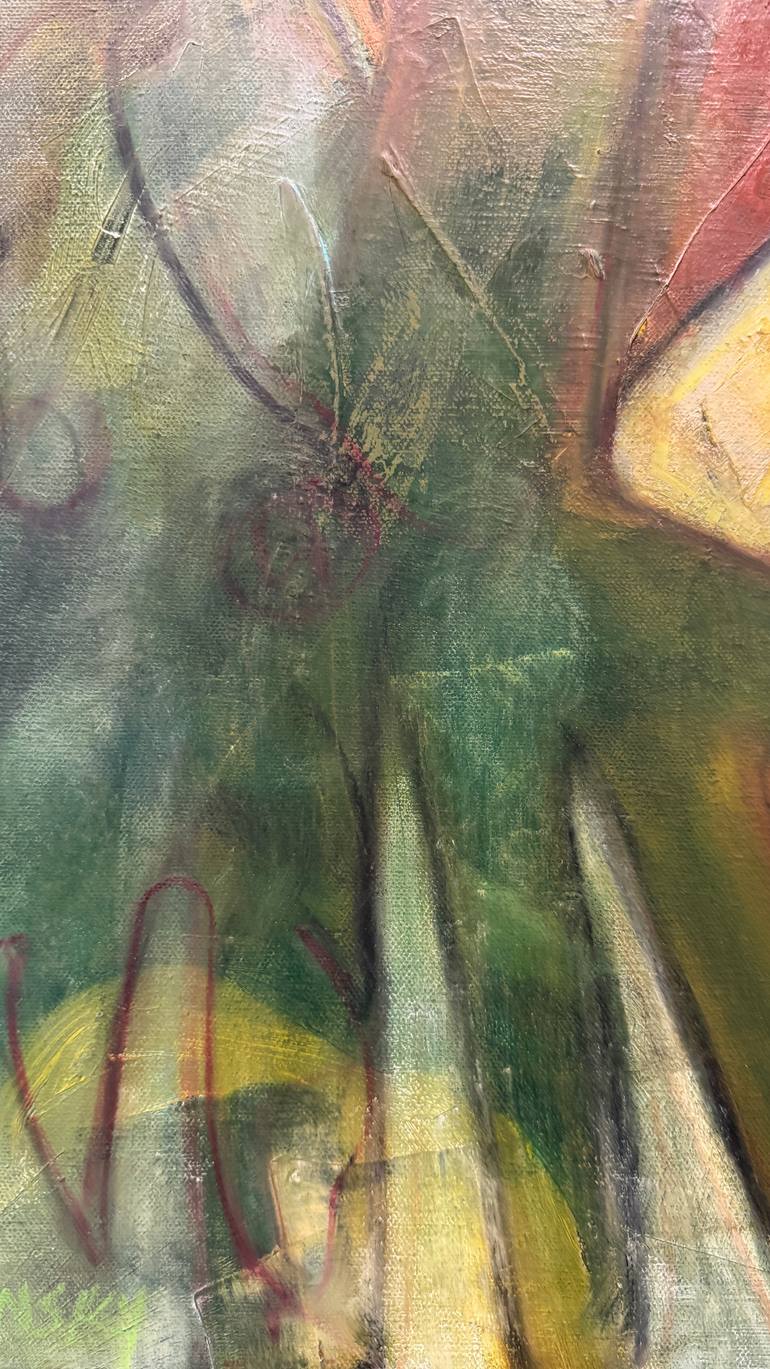 Original Abstract Expressionism Abstract Painting by Brett Polonsky