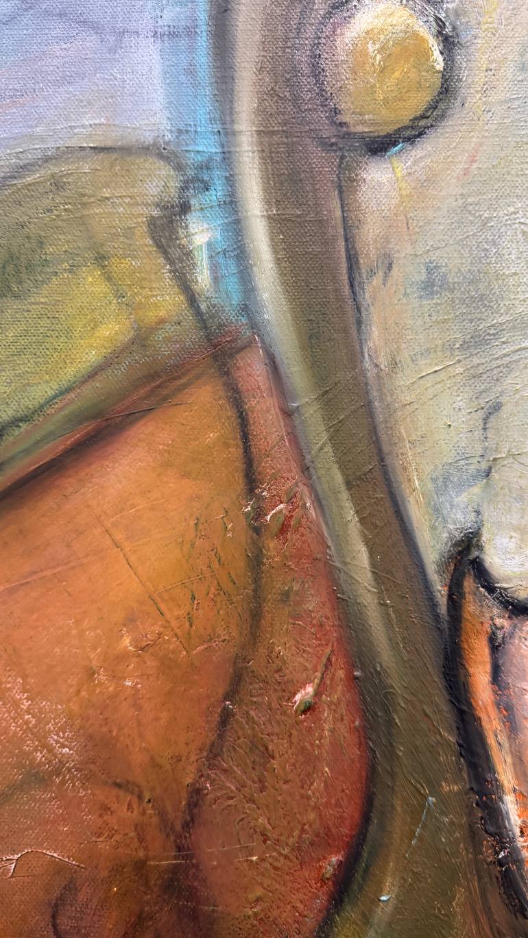 Original Abstract Expressionism Abstract Painting by Brett Polonsky