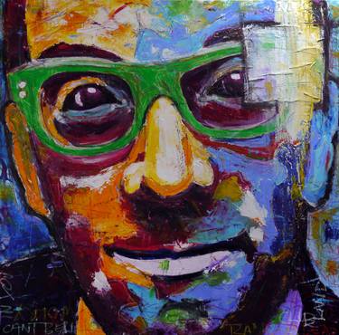 Original Abstract People Paintings by Brett Polonsky