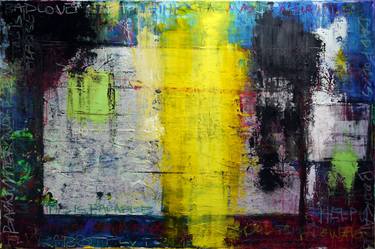 Original Abstract Expressionism Abstract Paintings by Brett Polonsky