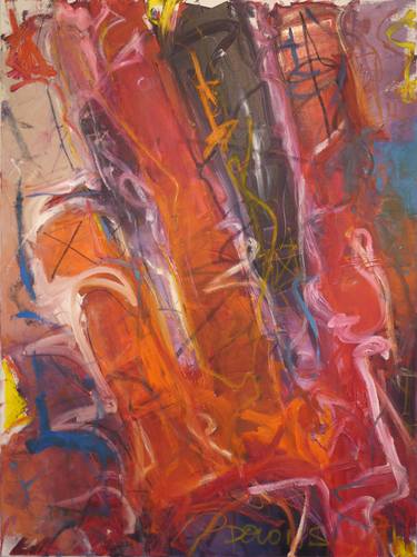 Original Abstract Expressionism Abstract Paintings by Brett Polonsky