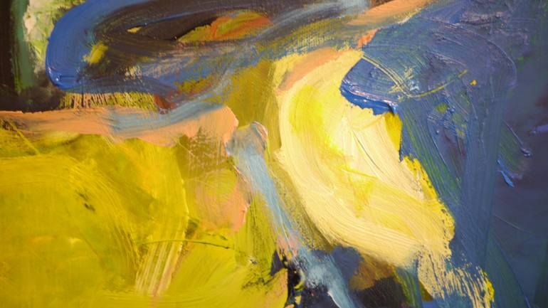 Original Abstract Expressionism Abstract Painting by Brett Polonsky