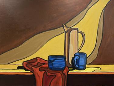 Original Still Life Paintings by Brett Polonsky