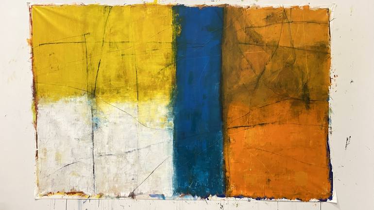 Original Conceptual Abstract Painting by Brett Polonsky